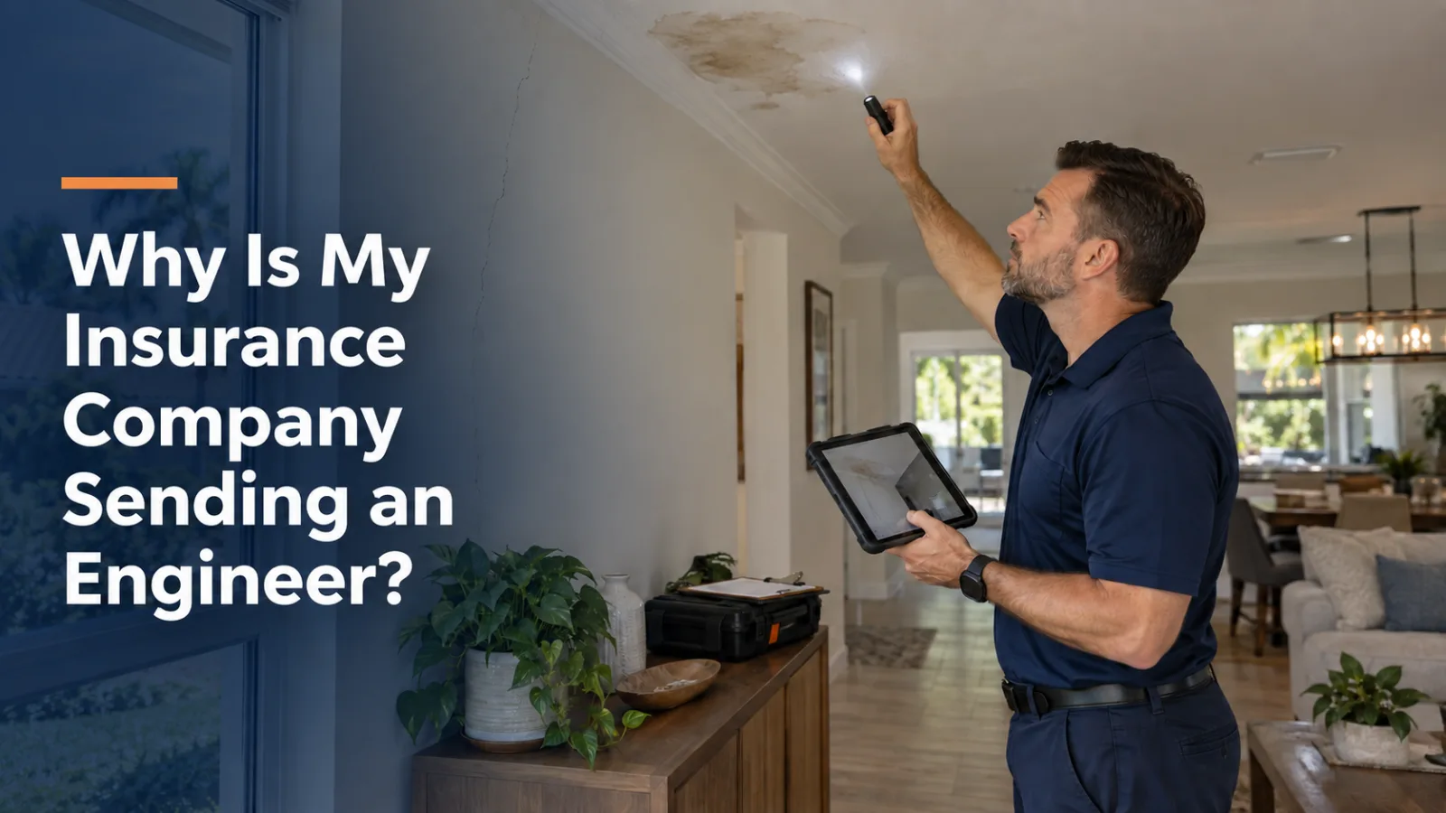 Why Is My Insurance Company Sending an Engineer to Inspect My Home?